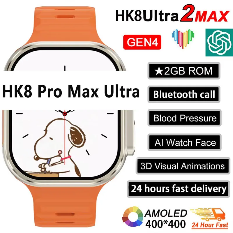 Smartwatch Watches For Mens - New Series 9 Watch PK HK8