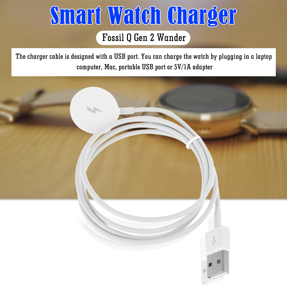 Fossil Watches Smartwatch Gen 3 - Watch Charger Cable USB Charging Dock