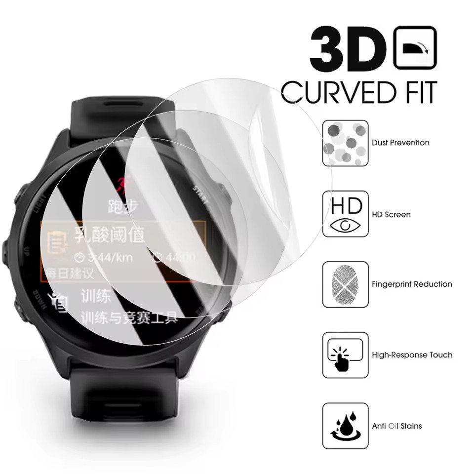 1-3Pcs Hydrogel Film For Garmi - Xwatch Smartwatch 评论和价格