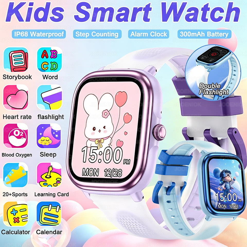 2026 New Smartwatch Kids Flash - Smartwatch Watches Birthday Gift For Girls 评论和价格