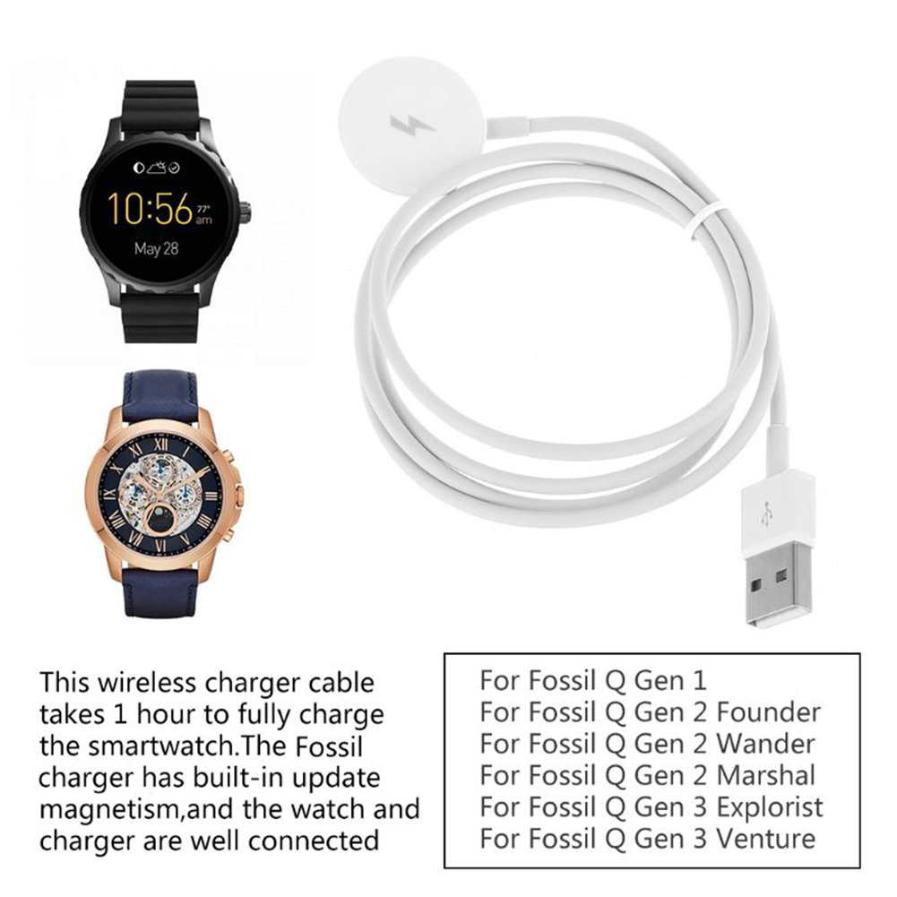 Charging Cable Cord Charge Wir - Fossil Watches Smartwatch Gen 3 评论和价格