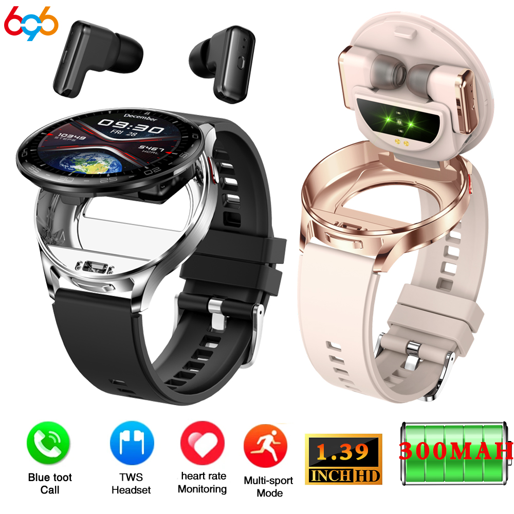 2 In 1 TWS Headset Smart Watch - Smartwatch Noise Watches 评论和价格