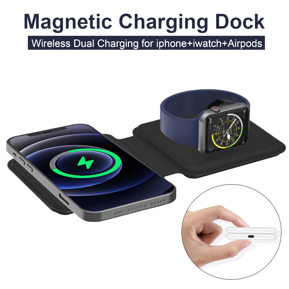 2IN1 Magnetic Wireless Charger - Xwatch Smartwatch 评论和价格