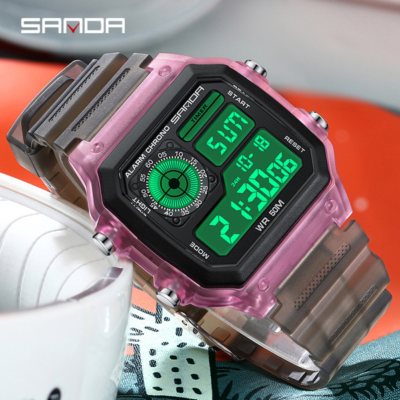 Fashyion Sanda Top Brand Led D - Ladies Fashion Watch 评论和价格