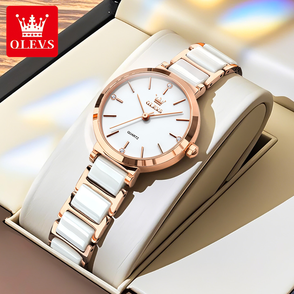 OLEVS Women Watch 5877 Luxury  - Ladies Fashion Watch 评论和价格