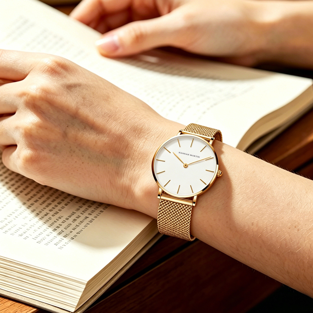 Hannah Martin Brand Women's Wa - Anti-Magnetic Watch 评论和价格