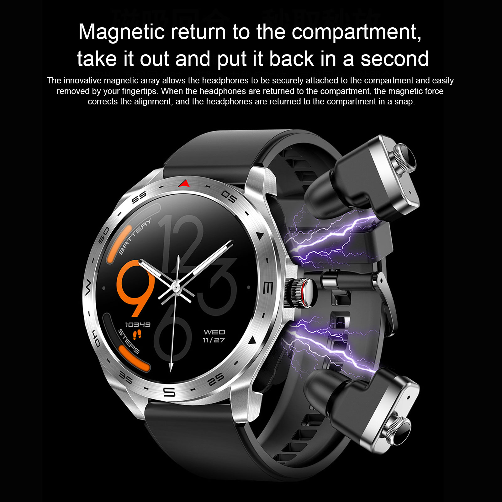 2 in 1 Smartwatch Water Proof  - Smartwatch Noise Watches 评论和价格