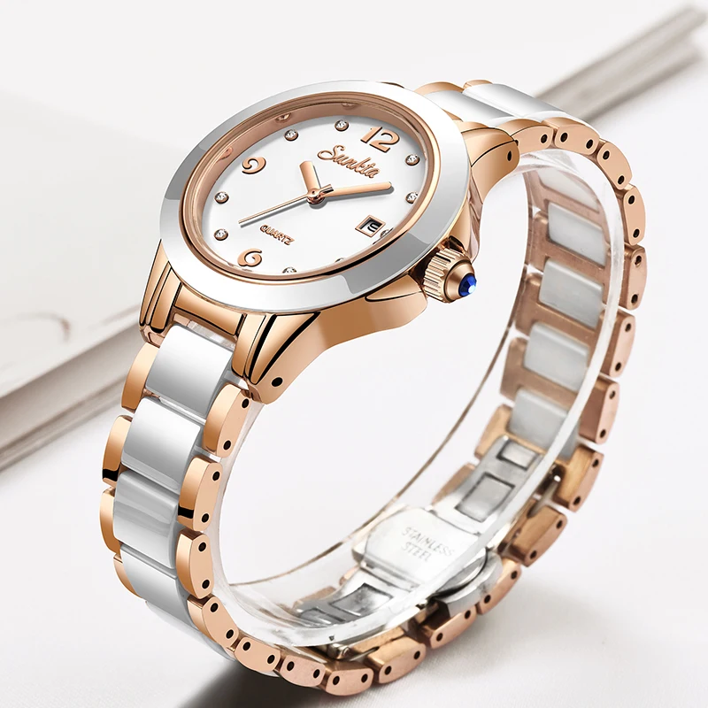 Sunkta Fashion Casual Quartz W - Ladies Fashion Watch 评论和价格