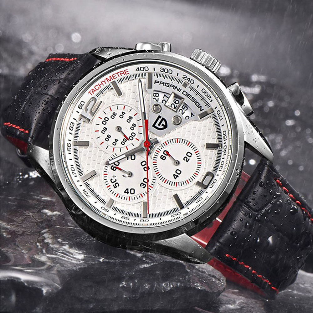PAGANI DESIGN New PD-3306 Chro - Anti-Magnetic Watch 评论和价格