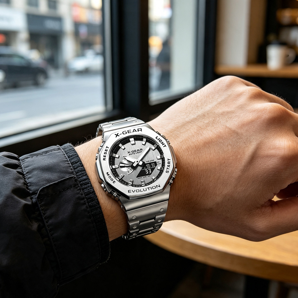 X-GEAR Dual Display Digital Sp - Xwatch Smartwatch 评论和价格