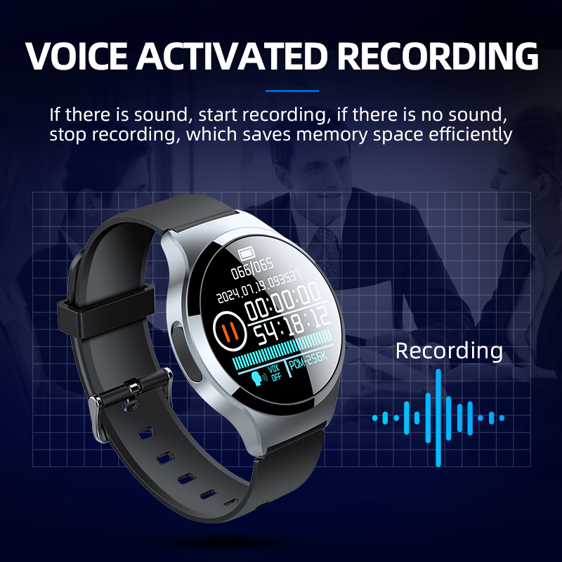 Mini Digital Display Voice Rec - Smartwatch Noise Watches 评论和价格