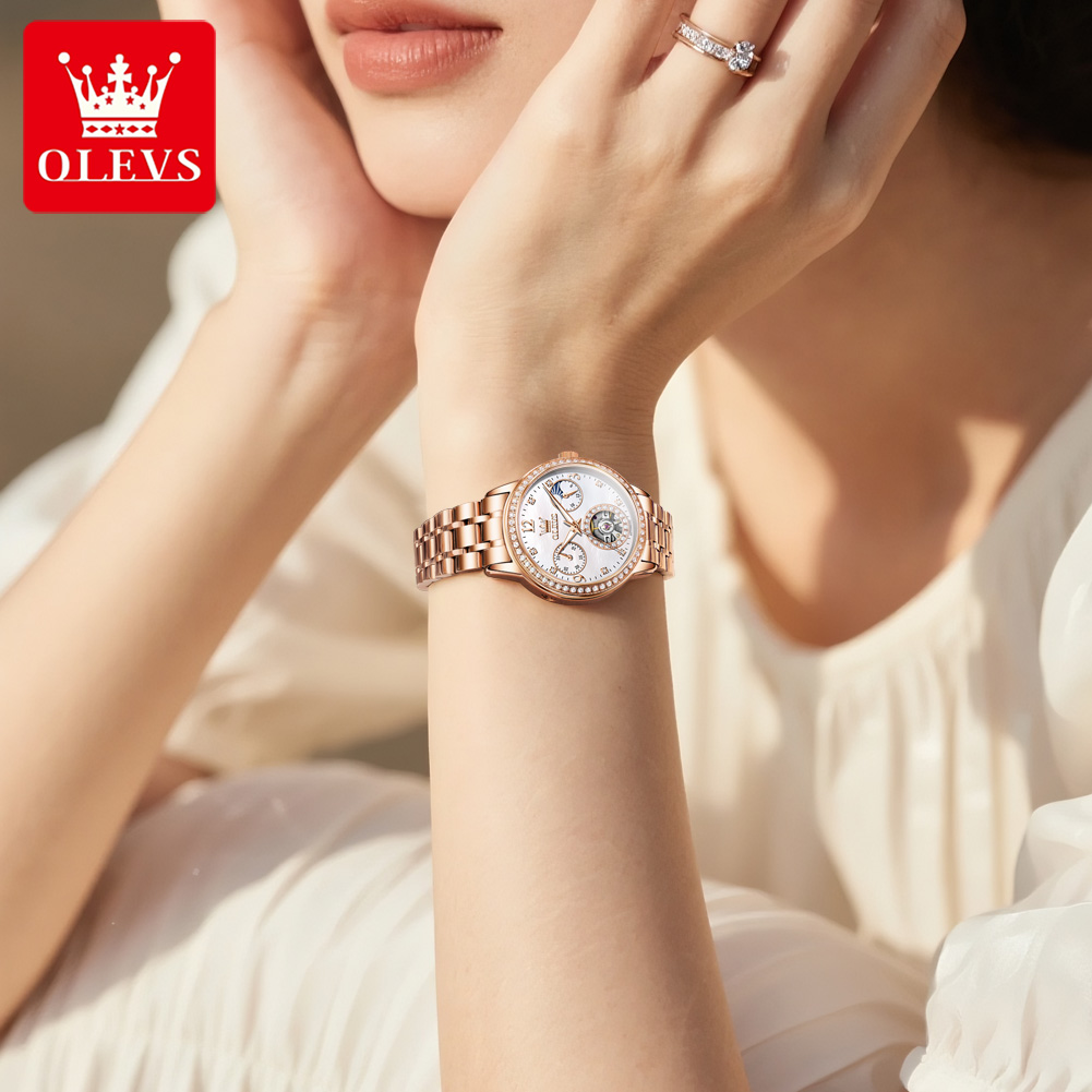 OLEVS Women's Watches Top Bran - Anti-Magnetic Watch 评论和价格