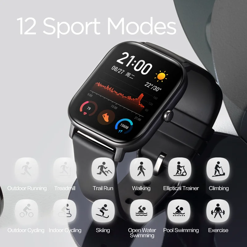 Amazfit GTS Smart Watch For Me - Smartwatch Refurbished Watches 评论和价格