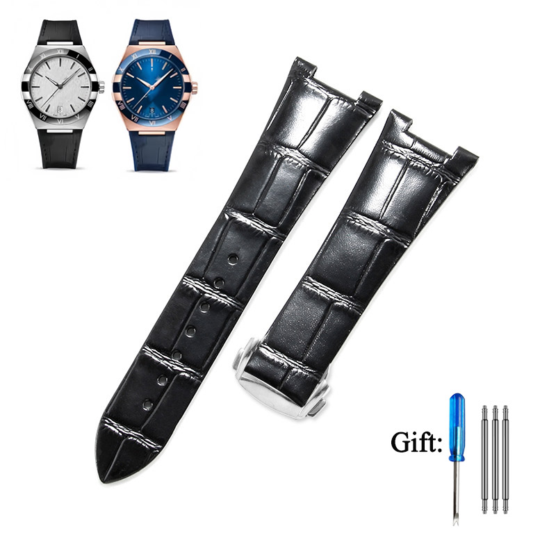Leather watch Starp for Omega  - Omega Watch Constellation 评论和价格