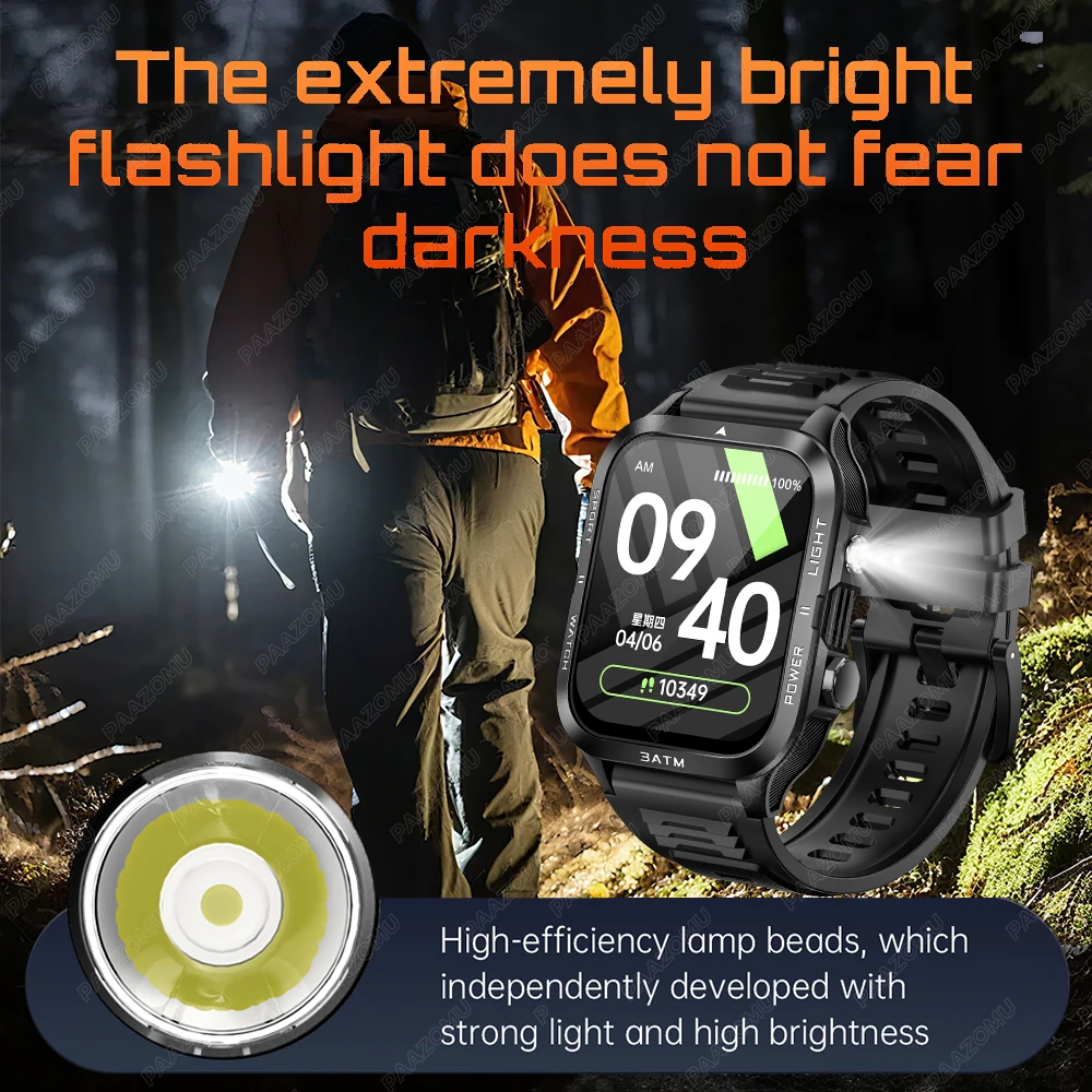 Military Grade SmartWatch Men  - Smartwatch Watches For Mens 评论和价格