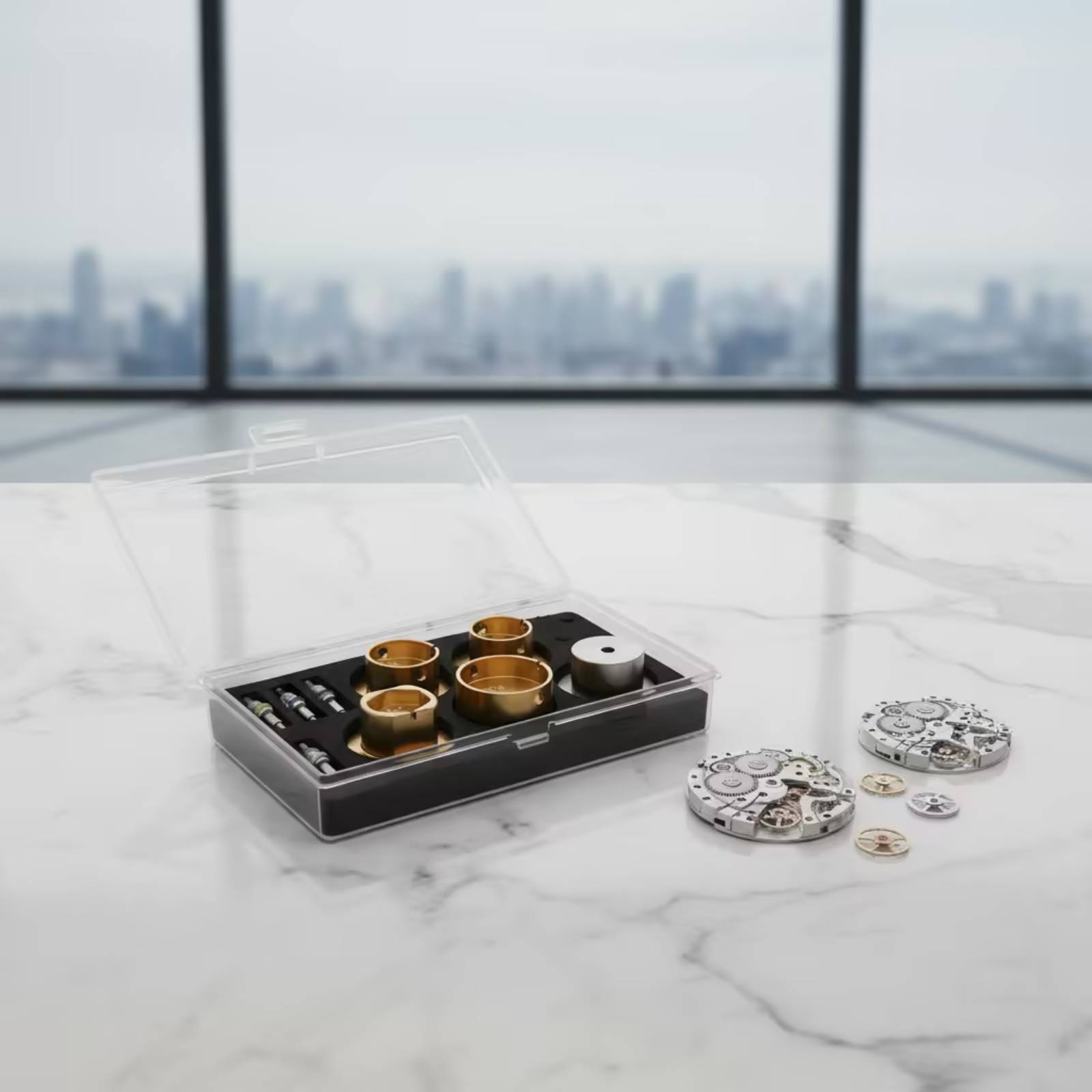 Watch Movement Holder Set Accu - Watch Tool Repair Kit 评论和价格